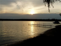 Sunset at the Prus Cabin